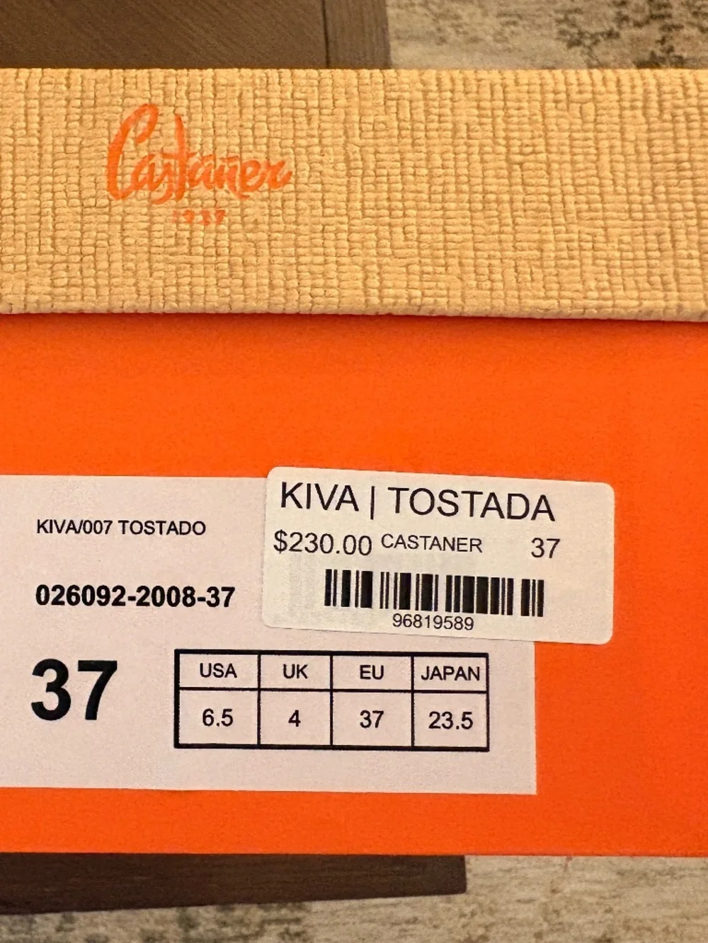 Castaner: Kiva espadrille flats in suede with ribbon closure Size 7 NIB